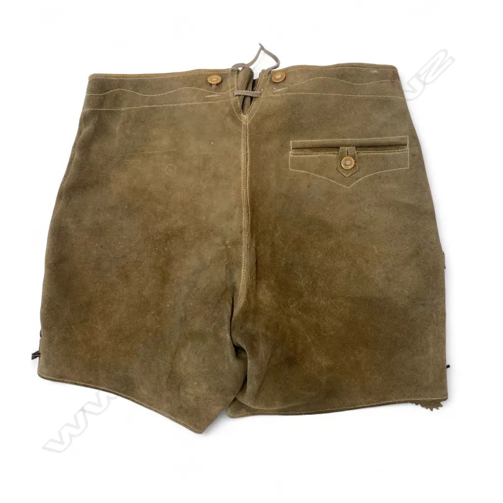 A pair of men's leather lederhosen, Image 1++